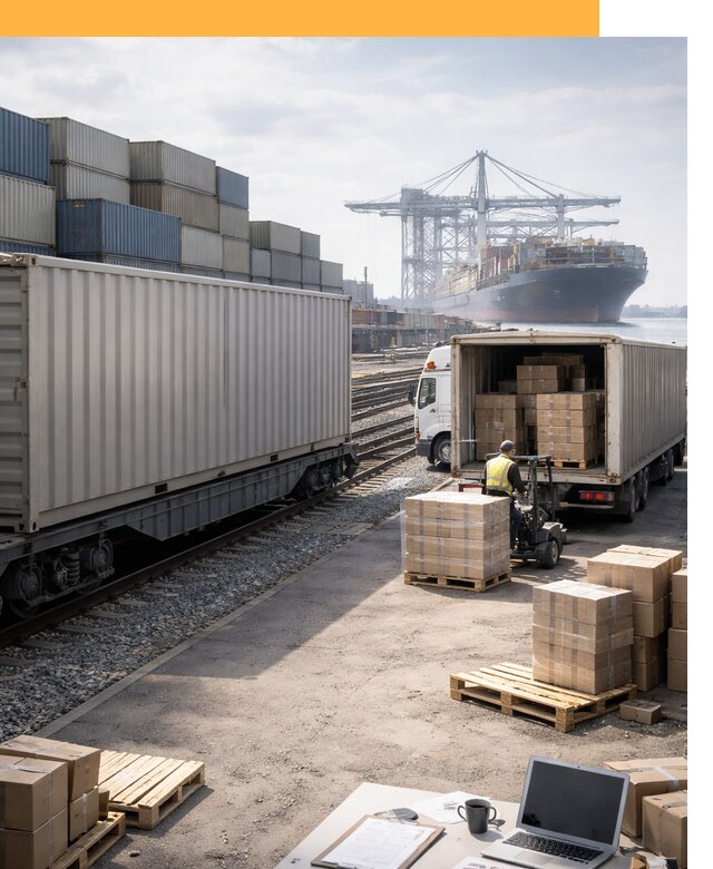 Мультимодальные перевозки грузов по миру от 46112 руб