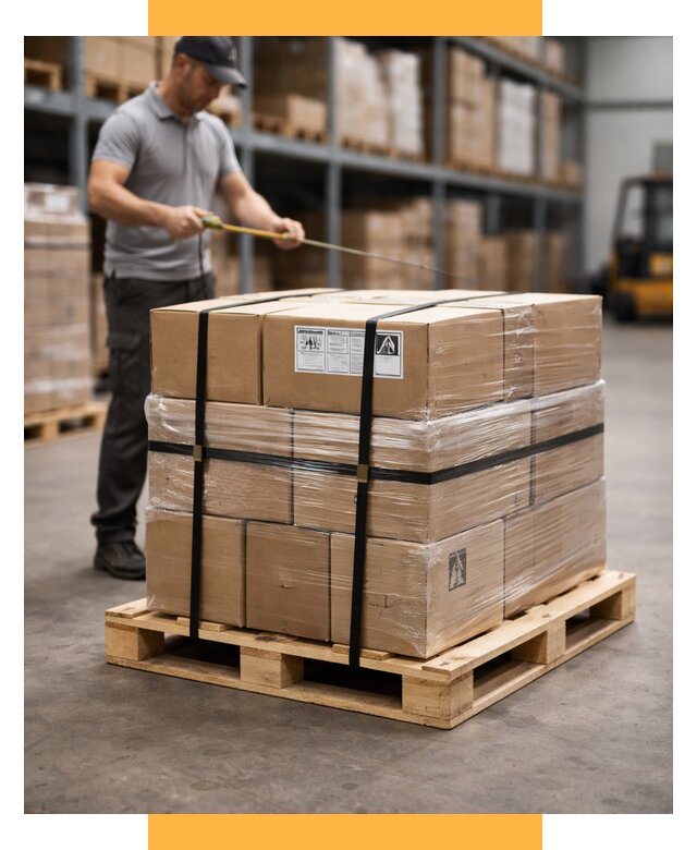 Упаковка и паллетирование грузов от 3586 р. | СетСервис-Гдр