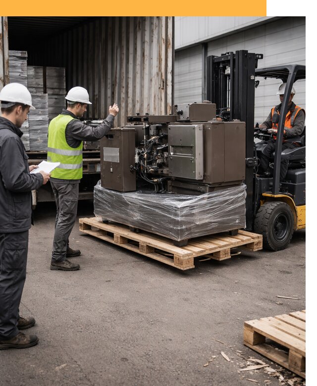 Доставка промышленного оборудования из Европы от 46112