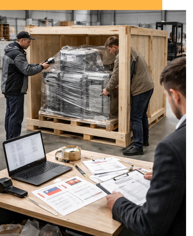 Доставка промышленного оборудования из США от 66606 руб