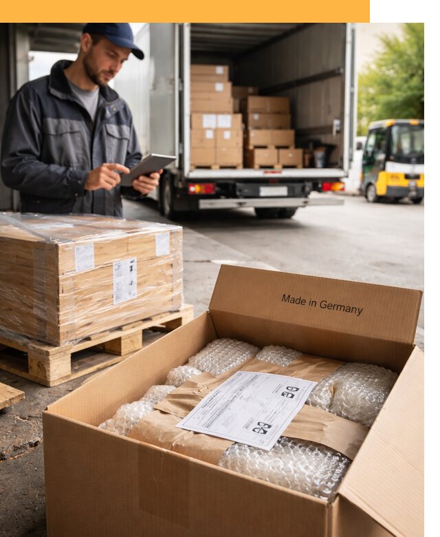 Доставка грузов из Германии от 46112 руб с таможенным оформлением