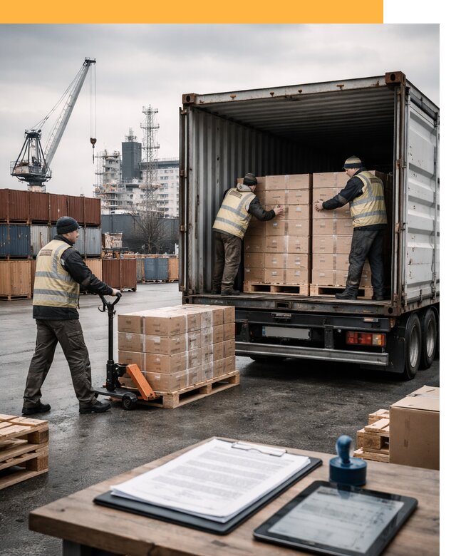 Доставка грузов из Латвии от 25618 руб, морская, авто, авиа