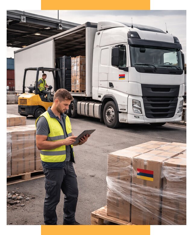 Автоперевозки из Армении от 97347 р. — услуги СетСервис-Гдр