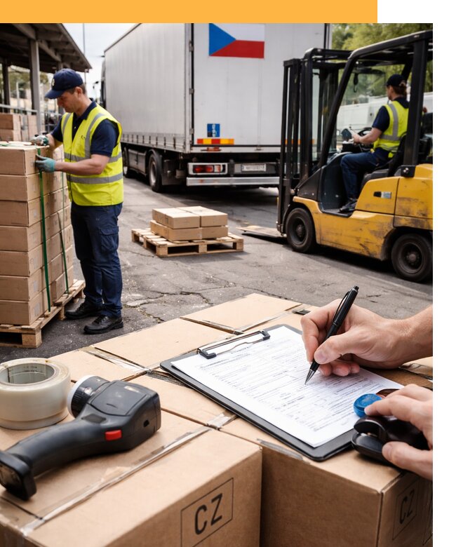 Доставка грузов в Чехию от 35865 руб, международные перевозки