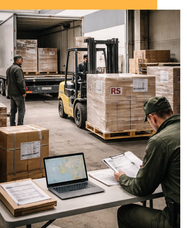 Доставка грузов в Сербию от 46112 руб, международные перевозки