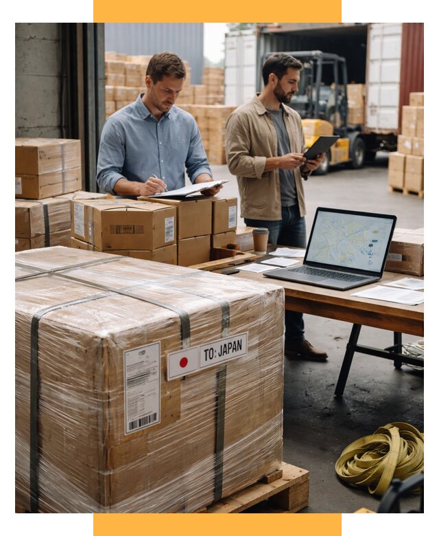 Доставка грузов в Японию от 25618 р., логистика СетСервис-Гдр