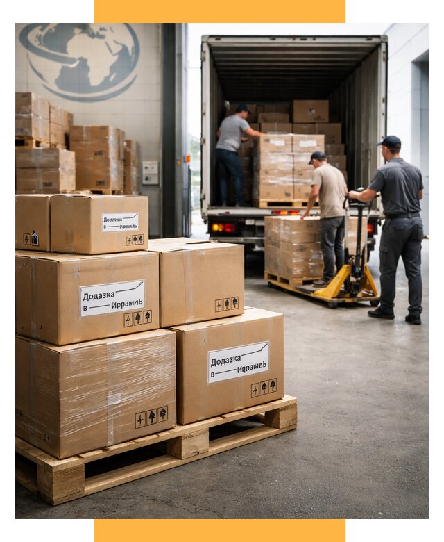 Доставка грузов в Израиль и экспорт от 46112 р. СетСервис-Гдр