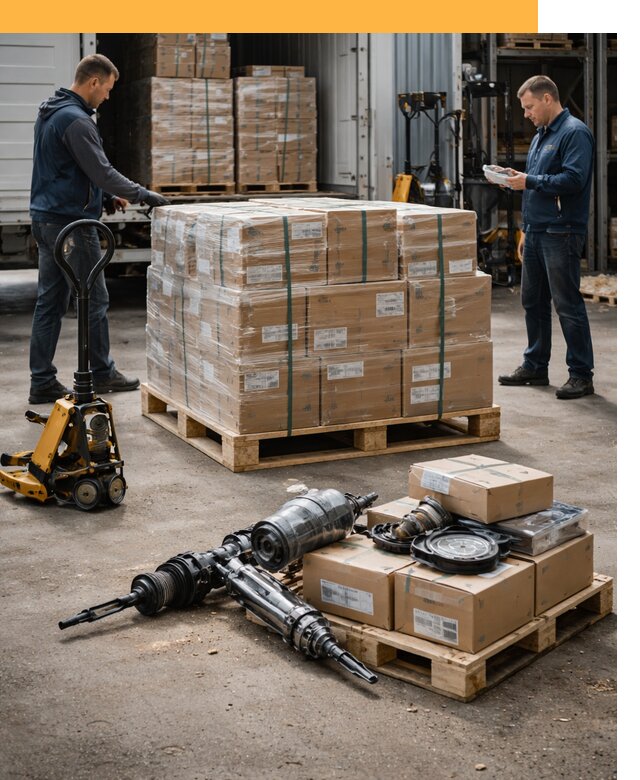 Международная перевозка автозапчастей по миру от 4611 руб