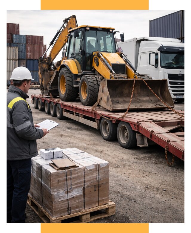 Международная перевозка спецтехники от 46112 р., СетСервис-Гдр