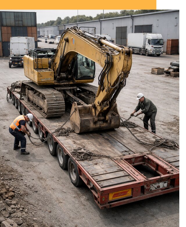 Перевозка спецтехники по России и миру от 46112 руб