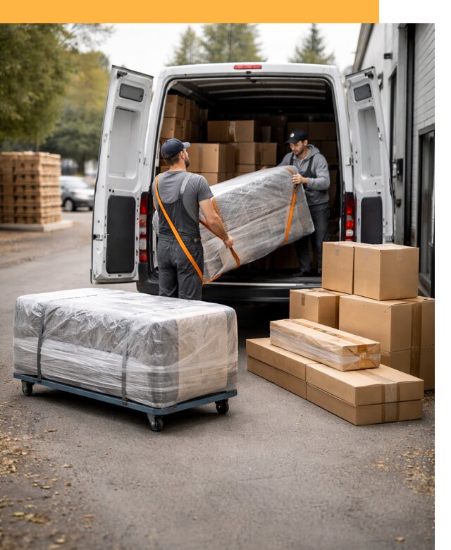 Перевозка мебели по России и за рубеж с таможней от 7685