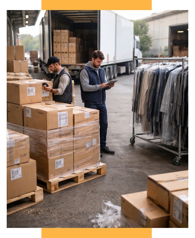 Перевозка и доставка одежды из Китая от 7685 р., СетСервис-Гдр