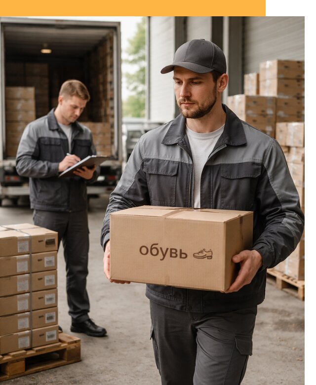 Международная перевозка обуви с таможенным оформлением от 4611