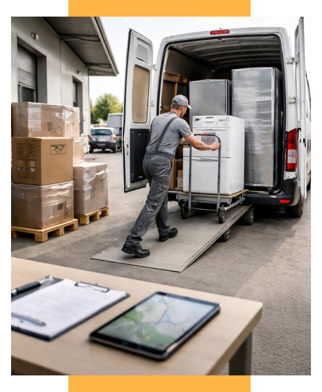 Перевозка бытовой техники от 6661 р. - логистика СетСервис-Гдр