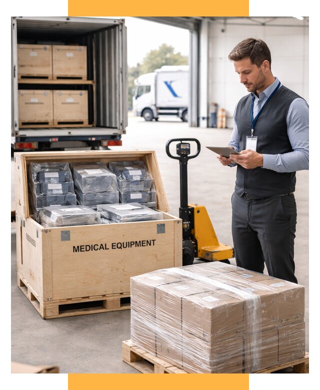 Перевозка медицинского оборудования от 15371 р. в СетСервис-Гдр