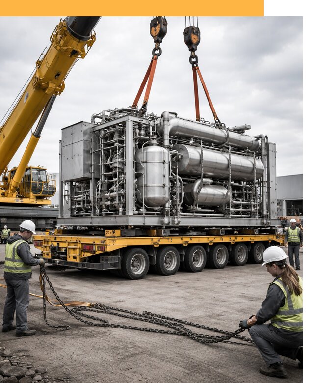 Перевозка тяжеловесных грузов по миру от 153705 руб