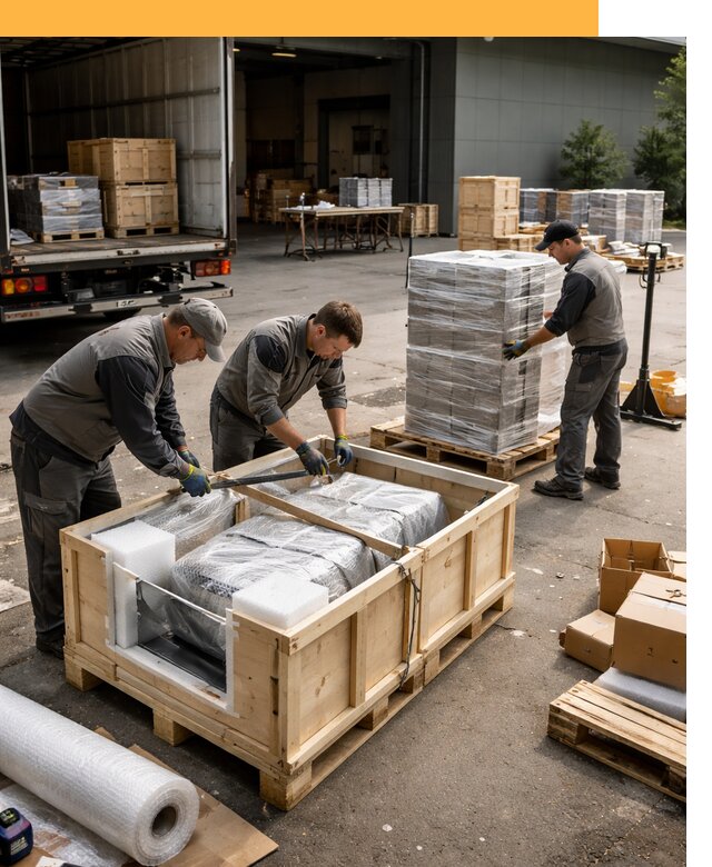 Перевозка выставочных грузов по миру от 25618 руб за м2 с таможней