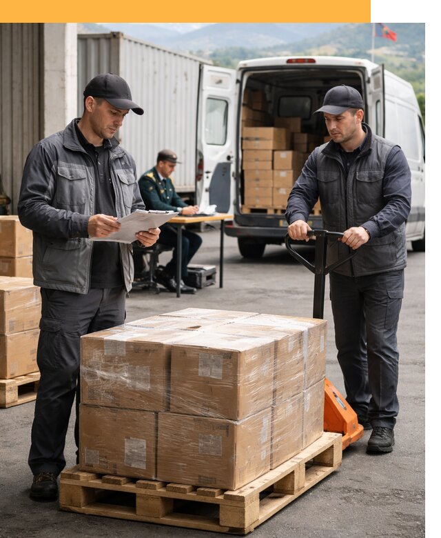 Доставка грузов через Армению, быстрая таможенная очистка от 25618