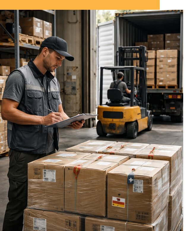 Реэкспорт товаров с таможенным оформлением и доставкой от 12296