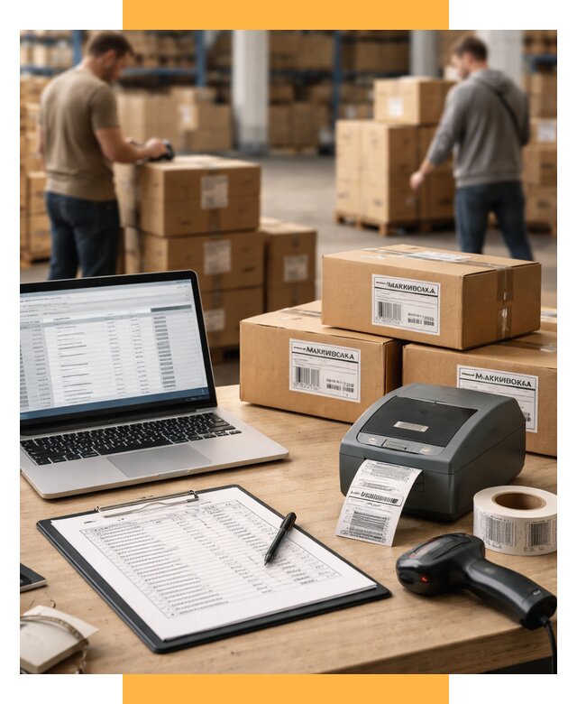 Маркировка импортных товаров от 4611 р. под ключ, СетСервис-Гдр