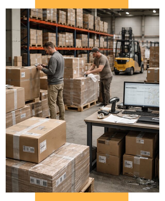 Склад консолидации в Европе от 6661 р., услуги СетСервис-Гдр